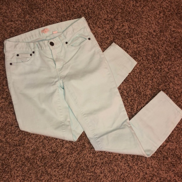 J. Crew mint green stretch pant skinny jeans - Picture 6 of 6